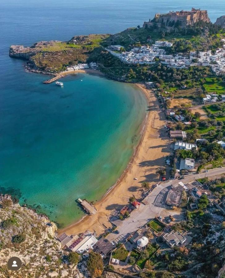 Fedra Apartments Lindos Екстериор снимка