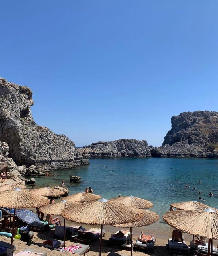 Fedra Apartments Lindos Екстериор снимка