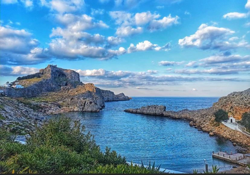 Fedra Apartments Lindos Екстериор снимка
