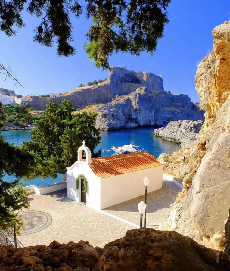 Fedra Apartments Lindos Екстериор снимка