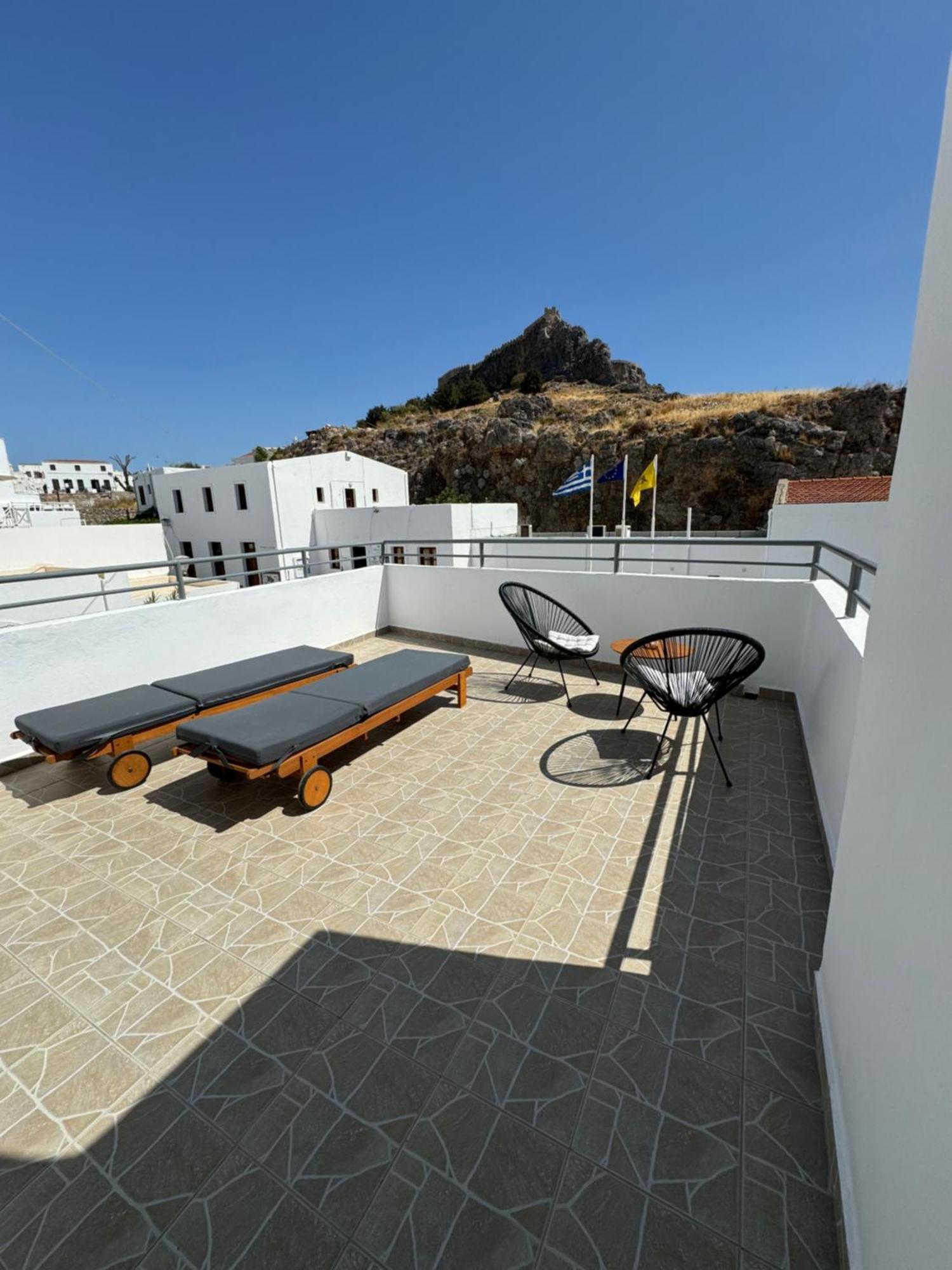 Fedra Apartments Lindos Екстериор снимка